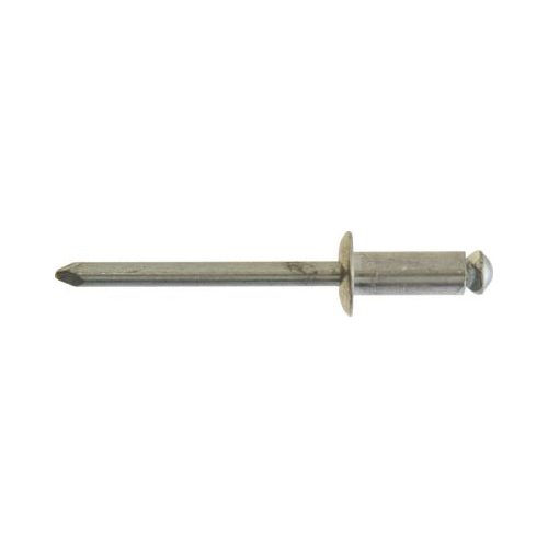 Peel Back Rivets - Aluminium, 6.4 x 35mm (1/4" x 1 3/8"), Ø12.3mm Flange Pack of 1000
