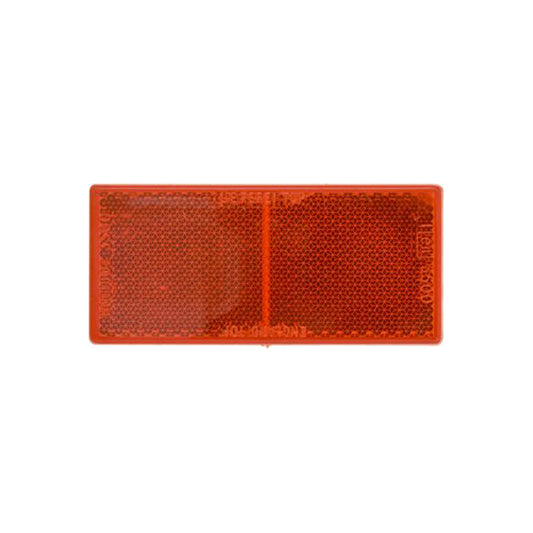 Self?Adhesive Reflector - Red, 103 x 50mm, ECE E20 Compliant Pack of 10