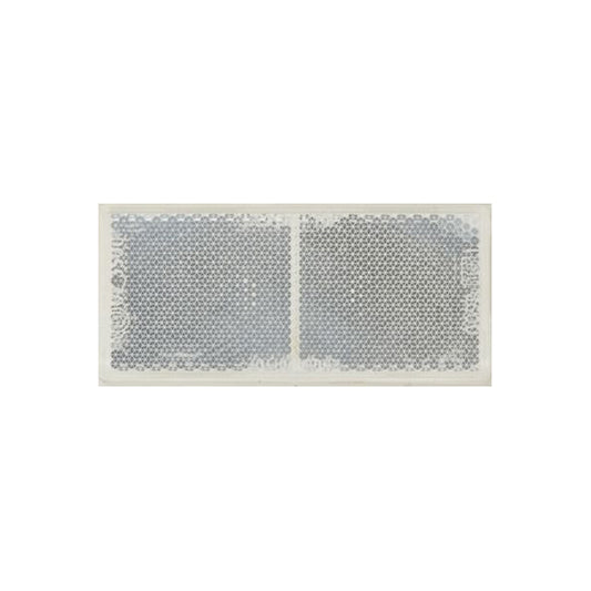 Self?Adhesive Reflector - White, 103 x 50mm, ECE E20 Compliant Pack of 10