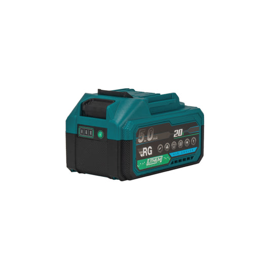RG Tools Spare Battery 5.0A For Cordless Power Tool Range Qty 1