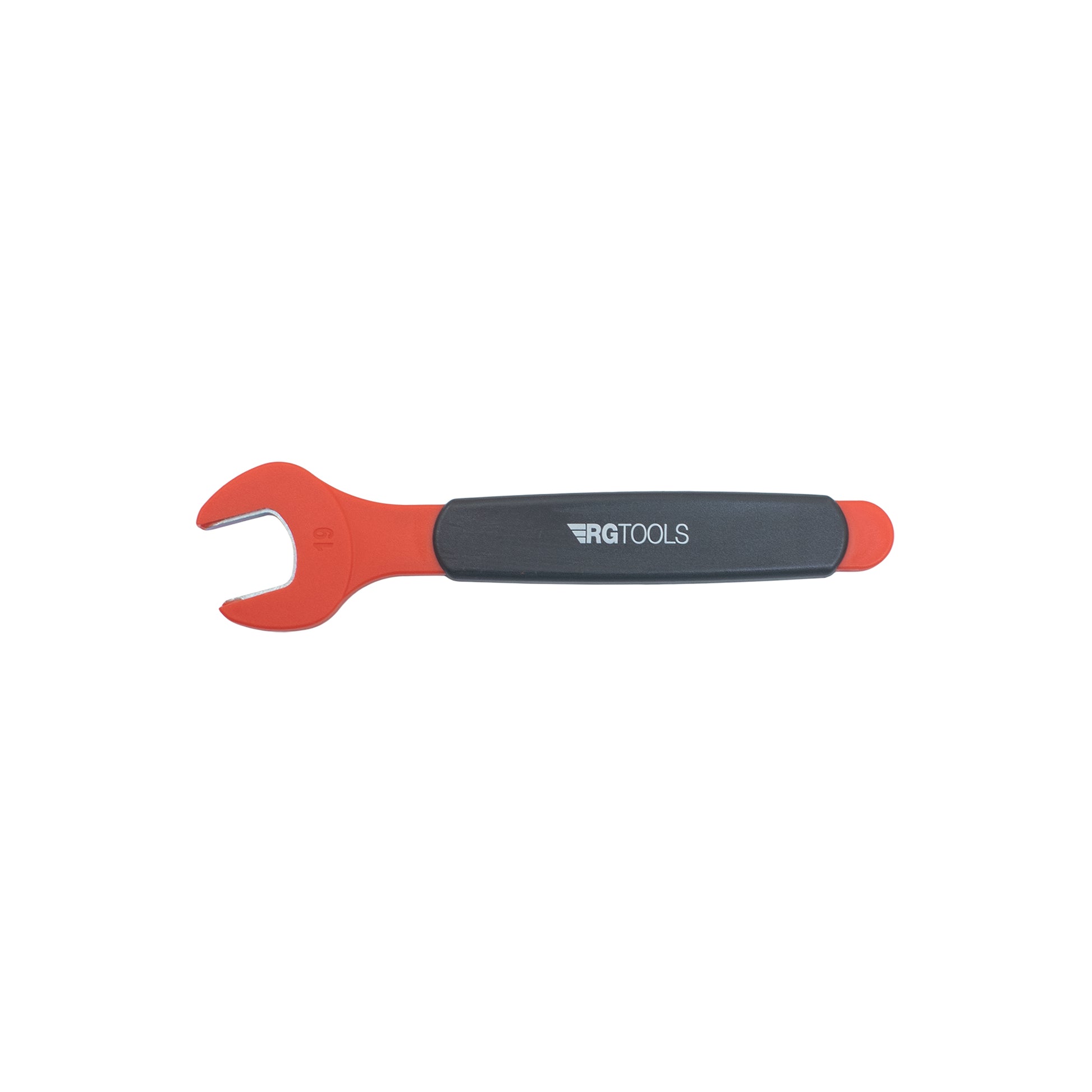 RG TOOLS VDE Open End Wrench - 19mm, IEC 60900 Certified, Chrome Vanadium Steel Qty 1
