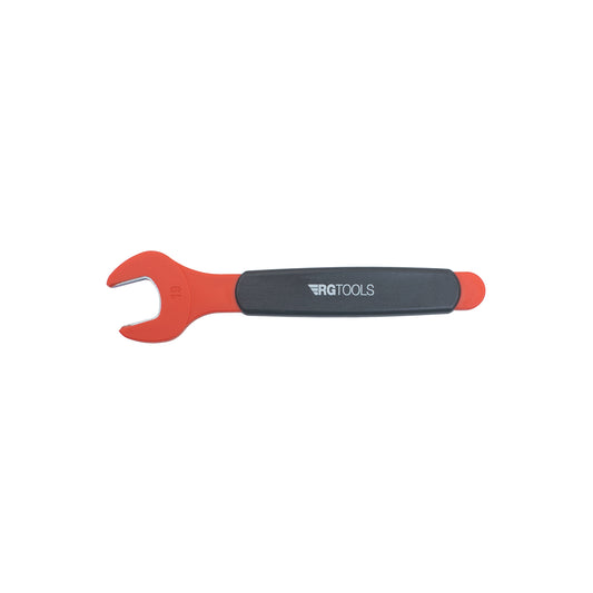 RG TOOLS VDE Open End Wrench - 19mm, IEC 60900 Certified, Chrome Vanadium Steel Qty 1