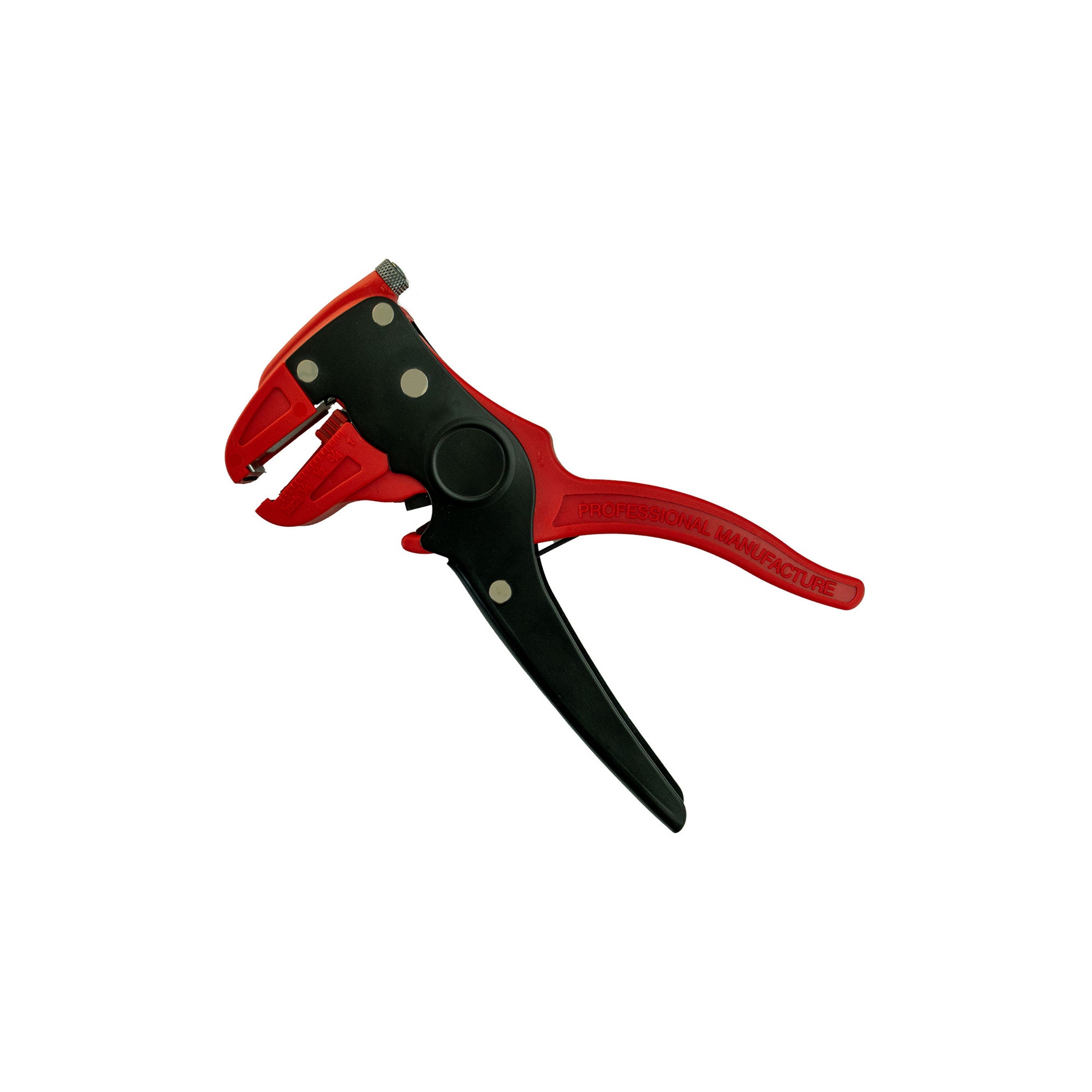 RG TOOLS Wire Stripper & Cutter - Automatic Action, Carbon Steel Blades, Adjustable Strip Length, For 0.2–3.5mm² Cable Qty 1