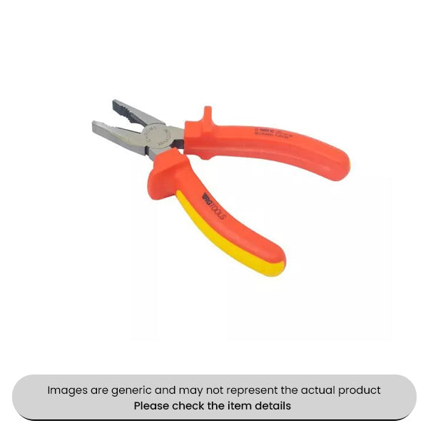 RG Tools VDE Insulated Combi Pliers 6" 1000V Pack Qty 1
