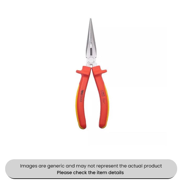 RG Tools VDE Insulated Long Nose Pliers 8" 1000V Pack Qty 1