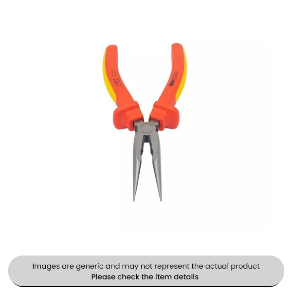 RG Tools VDE Insulated Long Nose Pliers 8" 1000V Pack Qty 1