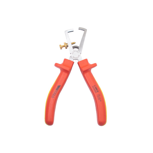 RG TOOLS VDE Wire Strippers - 6", IEC 60900 Certified, Chrome Vanadium Steel Qty 1
