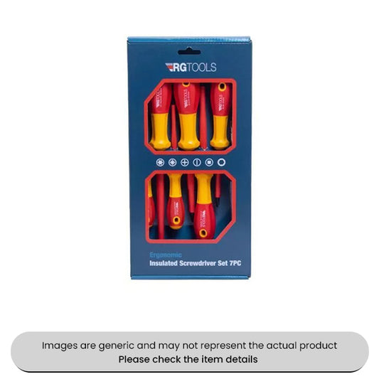 Steel RG Tools Insulated Star Slotted Screwdrivers 3.5X100MM Set Pack Qty 1