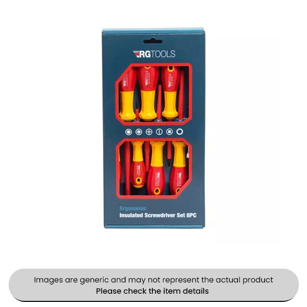 Steel RG Tools Insulated Star Phillips Screwdrivers 0X60MM Set Pack Qty 1