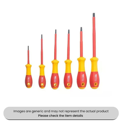 Steel RG Tools Insulated Star Screwdrivers T10X60mm Set Pack Qty 1