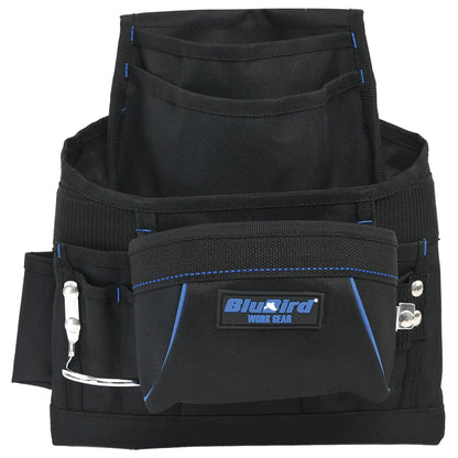 RG TOOLS Tool Pouch - 11 Pockets, Hammer Loop & Tape Clip, Waterproof, Reinforced Bottom Qty 1