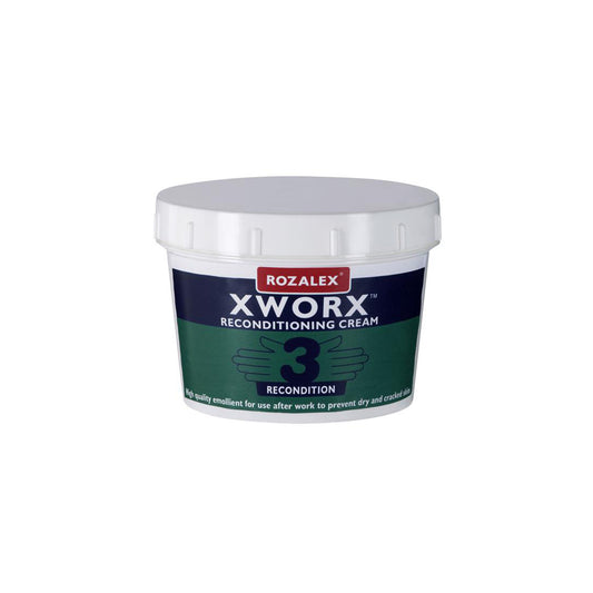 ROZALEX ‘Xworx’ Skin Reconditioning Cream - 450ml Tub, Non?Greasy, Prevents Dry/Cracked Skin, Suitable for Sensitive Hands Qty 1