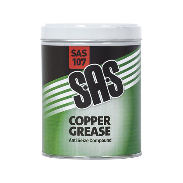 SAS Copper Grease - 500g Tin, Anti?Seize Compound, ?40°C to +1100°C, Rust & Oxidation Protection Box of 6