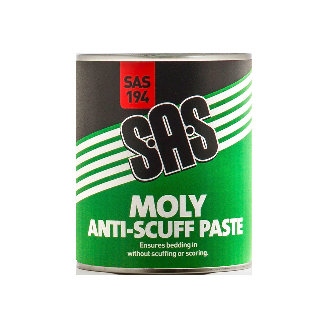 SAS Moly Anti?Scuff Paste - 500g Tin, Contains 40% MoS? + Graphite, Load Capacity >140,000 PSI Qty 1
