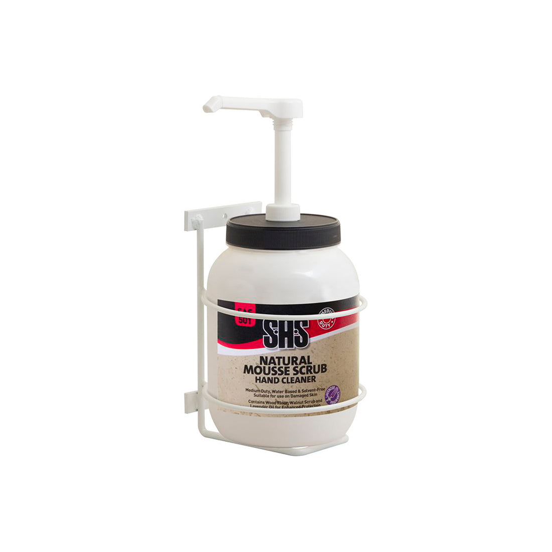 SAS Hand Cleaner Wall Bracket 3L Tub Mount For Extra Heavy Duty Cleaners Qty 1