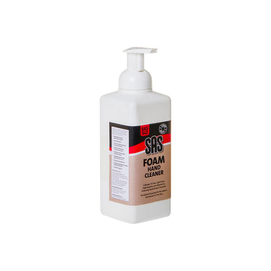 SAS Foam Hand Cleaner 600ml Pump Bottle Anti?Bacterial Gentle Pleasant Fragrance Qty 12