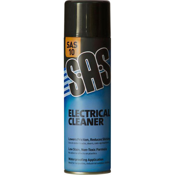 SAS Cleaning Pack Assorted 6x500ml Aerosols Brake Cleaner Electrical Leak Detector Set of 6