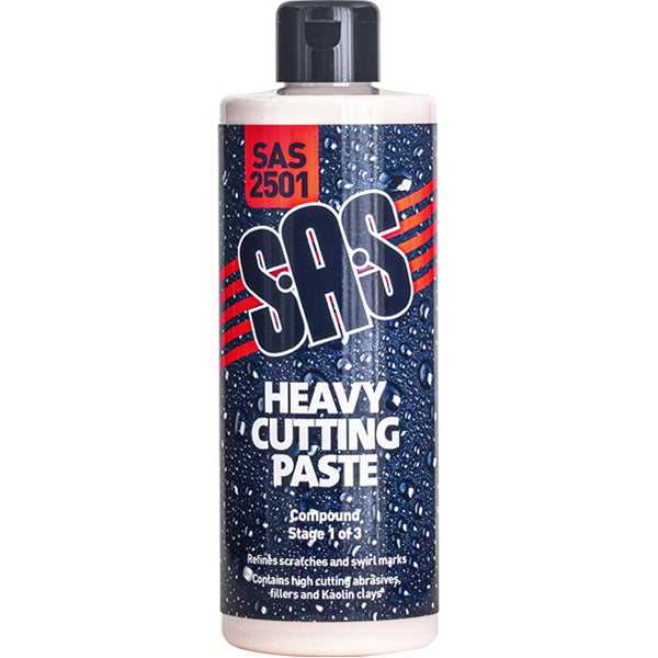 SAS Exterior Polish Detailing Pack 500ml High Gloss Cutting Paste Polish Set Qty Set of 6