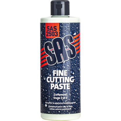 SAS Exterior Polish Detailing Pack 500ml High Gloss Cutting Paste Polish Set Qty Set of 6