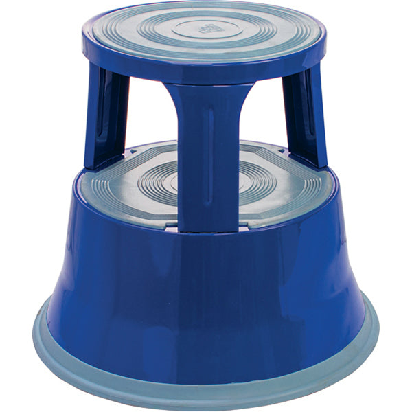 Barton Steel Kick Step 400 x 260 x 430mm Blue 150Kg Load GS Approved Qty 1