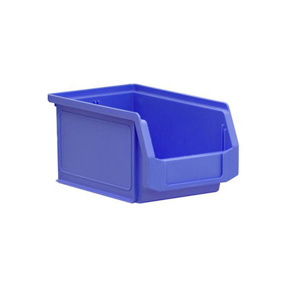 SSI Schaefer Storage Bin Blue 230x140x130mm Polyethylene Label Holder Qty 10