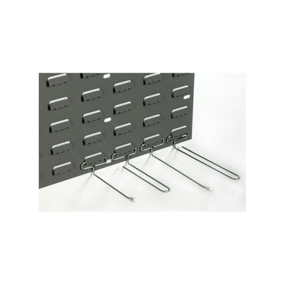 BARTON Wire Hanger - Single, 152mm, 3.6mm Wire with Safety End Cap, For Louvred Systems Qty 10