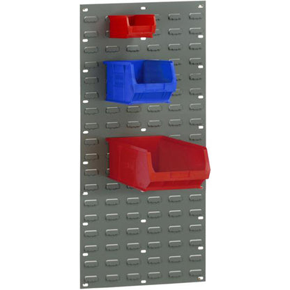 BARTON Louvred Panel - 457 x 641mm (18" x 25¼"), Heavy Gauge Steel, Epoxy Coated, Extra Strength Qty 1
