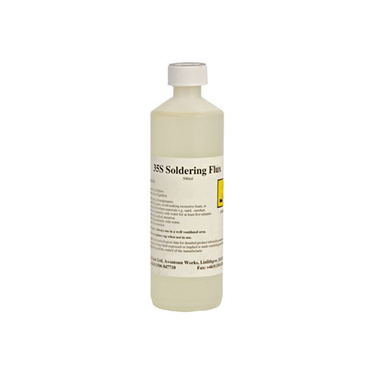 Soldering Flux - Liquid, 500ml Bottle, Zinc Chloride, Rosin?Free Qty 1