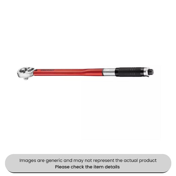 Torque Wrenches Bi-Directional 1/2" Drive 40-200NM 465mm 49.6mm Pack Qty 1