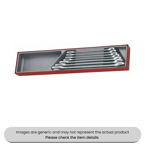 Chrome Vanadium Combination Spanner Set Metric 7 Piece 20-32MM Pack Qty 1
