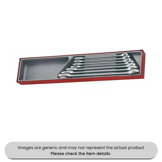 Chrome Vanadium Combination Spanner Set Metric 7 Piece 20-32MM Pack Qty 1