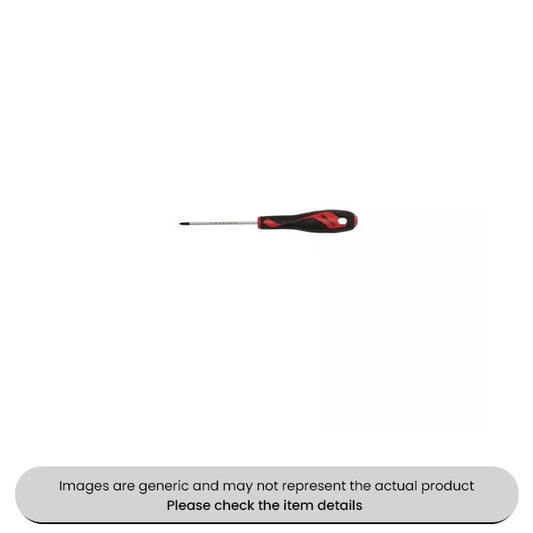 Chrome Vanadium Round Mega Drive Screwdrivers Phillips PH0X75MM Pack Qty 1