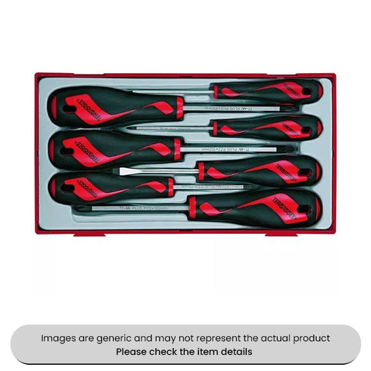 TT-MV Plus Steel Blades Screwdriver Set Flat, PH & PZ 7 Piece Pack Qty 1