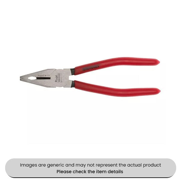 Carbon Steel Mega Bite Combination Pliers Vinyl Grip 180X2MM Pack Qty 1