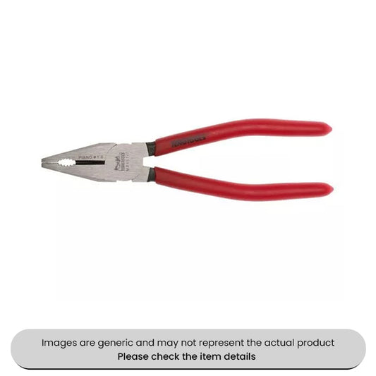 Carbon Steel Mega Bite Combination Pliers Vinyl Grip 180X2MM Pack Qty 1