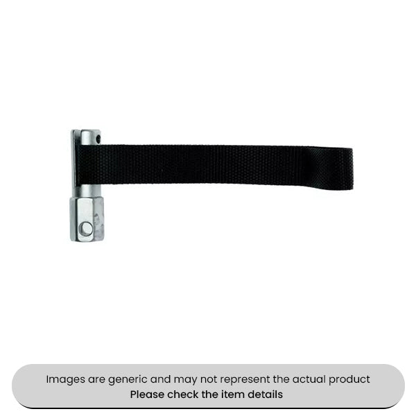 Oil Filter Wrench Nylon Webbing Strap 1/2" Drive 130mm Pack Qty 1