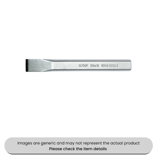 Flat Cold Chisel 150X18mm With Hardened Cutting Edge Pack Qty 1