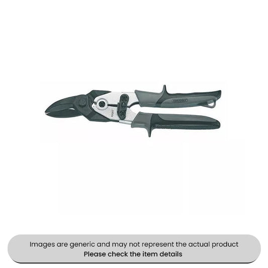 Stainless Steel Tin Snips Straight/Right 10" 5mm Pack Qty 1