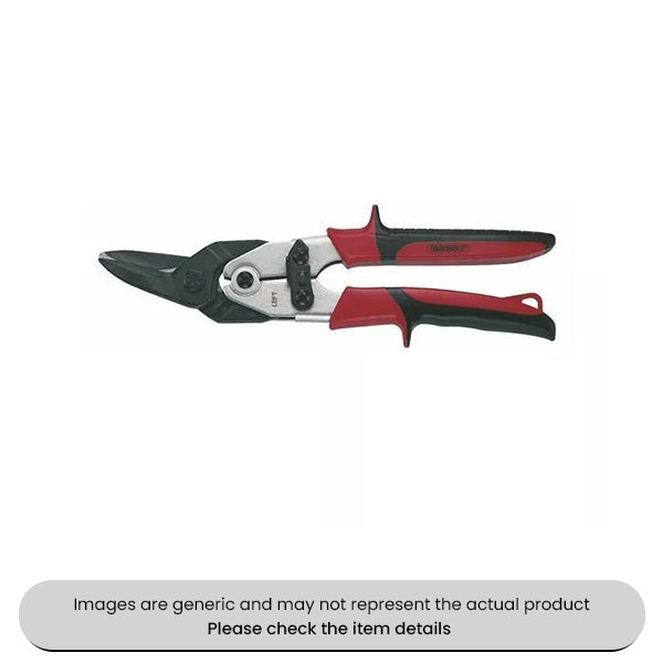 Stainless Steel Tin Snips Straight/Left 10" 5mm Pack Qty 1