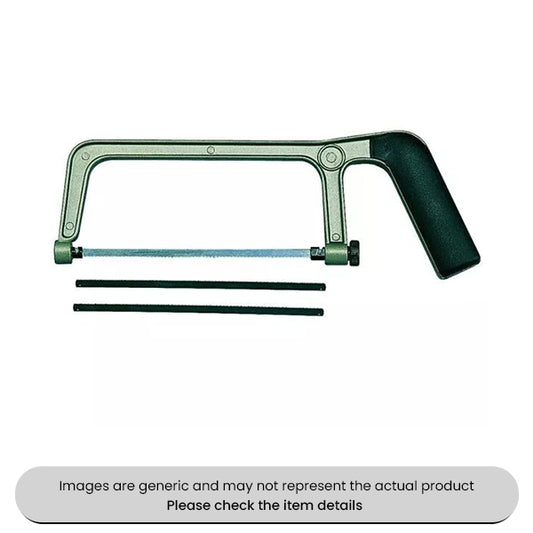 Mini Hacksaw Frame Plus 3X6" Blades Pack Qty 1