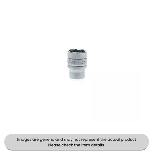 Chrome Vanadium Sockets 1/4" Drive, 10MM Regular Metric Pack Qty 1