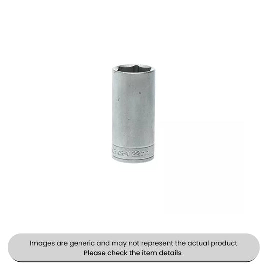 Chrome Vanadium Sockets 3/8" Drive, 12MM Deep Metric Pack Qty 1