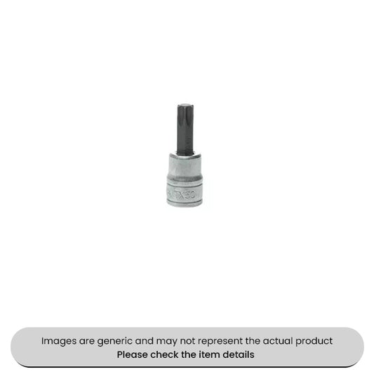 Chrome Vanadium Socket Bits 3/8" Drive, TX25 Pack Qty 1