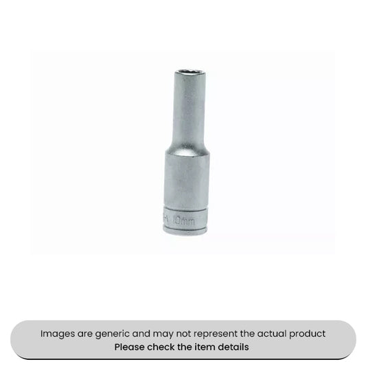 Chrome Vanadium Deep Sockets 1/2" Drive Metric, 12 Point, 30MM Pack Qty 1