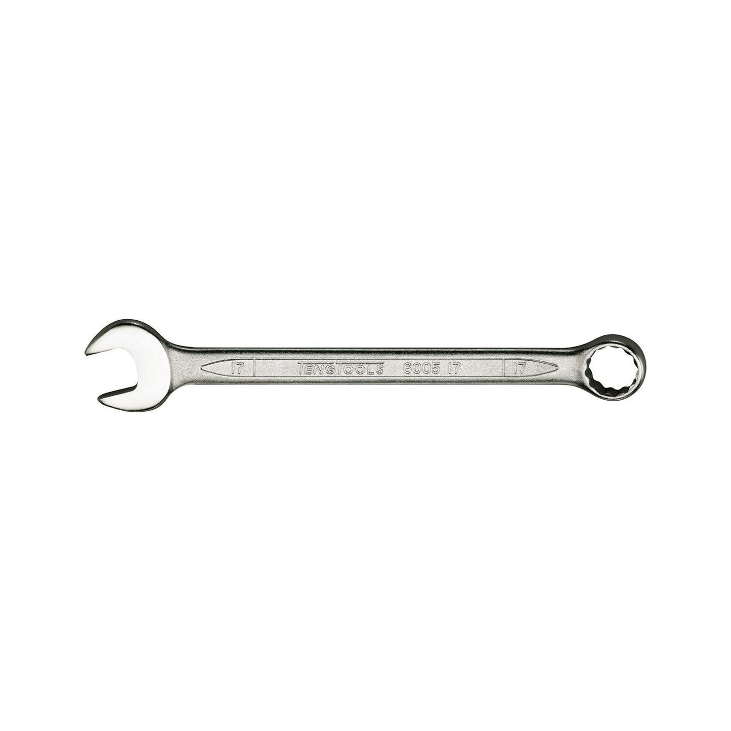 TENG Combination Spanner - 22mm, 12 Point, Satin Finish, 15° Offset Ends Qty 1