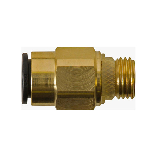 JG Speedfit SuperThread 5mm x 1/4 BSP Straight Adaptor Brass Pack of 10