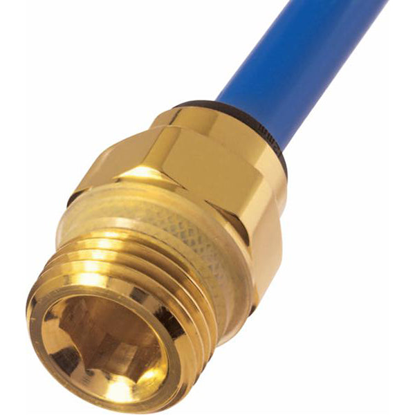 JG Speedfit SuperThread 8mm x 3/8 BSP Straight Adaptor Brass Pack of 10