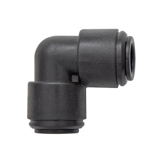 JG Speedfit Elbow Couplers 10mm Plastic Black Durable Connector Pack of 5