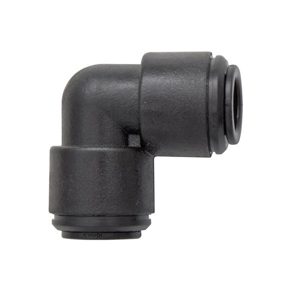 JG Speedfit Elbow Couplers 12mm Plastic Black Durable Connector Pack of 5