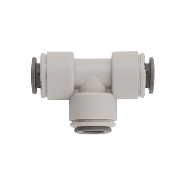 JG Speedfit Tube Couplings Equal Tee 3/16 Inch Plastic Grey Pack of 10
